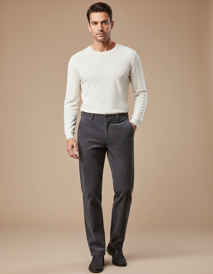 Pantalon Velours Milleraies - Gris Cordé