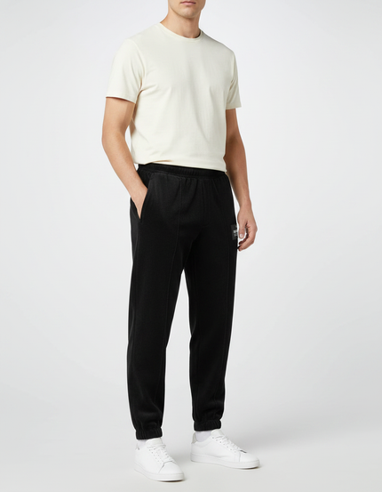 Pantalon Velours Noir Côtelé Jogging Décontracté Homme - Cordé
