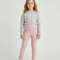 Pantalon Velours Rose Côtelé Confortable Enfant