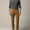Pantalon Velours Marron Côtelé Droit Homme Décontracté - Cordé