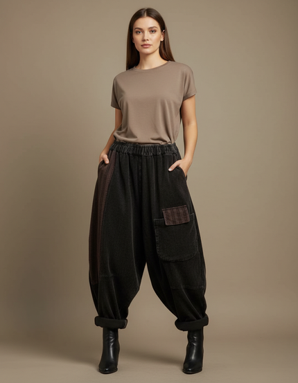 Pantalon Cargo Velours - Marron Cordé