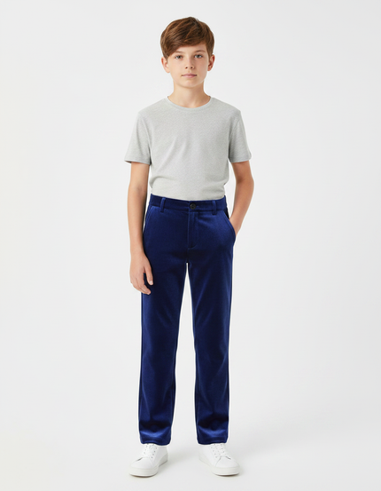 Pantalon Velours Marine