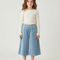 Pantalon Velours Bleu Ciel Large Enfant Confortable