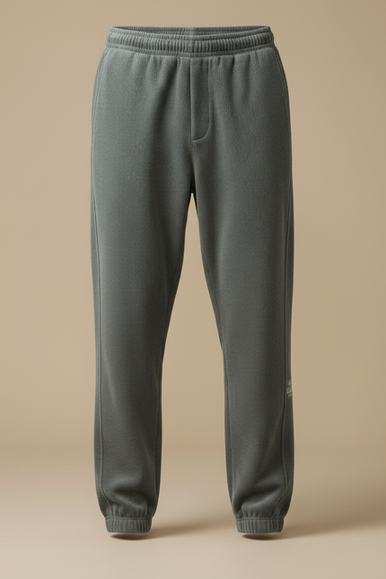 Pantalon Velours Gris Côtelé Décontracté Homme Jogging - vue 3