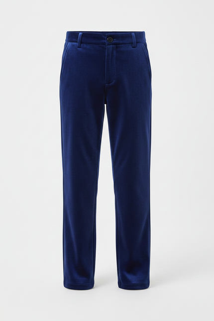 Pantalon Velours Marine - vue 3