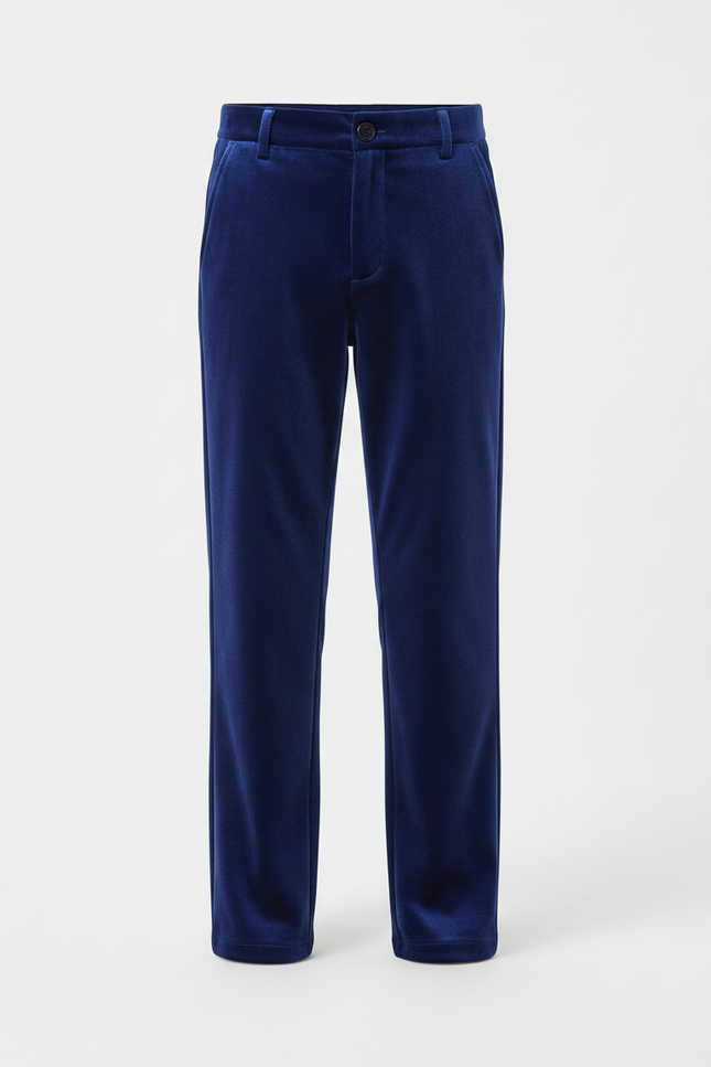 Pantalon Velours Marine - vue 3