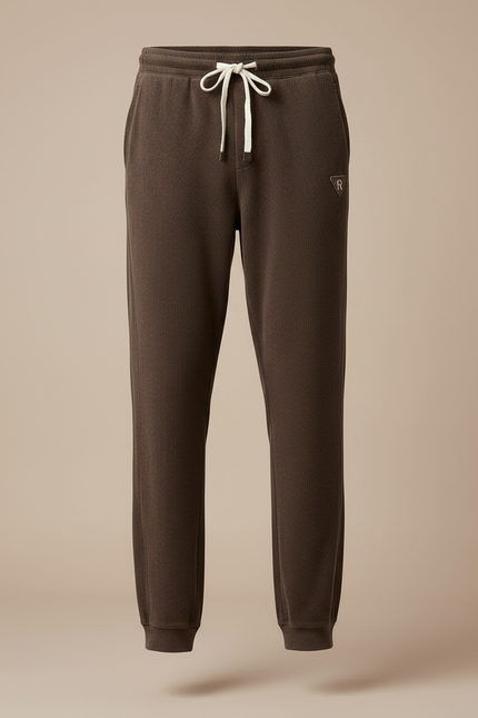 Pantalon Velours Marron Côtelé Homme Sportif Confortable - Cordé - vue 3