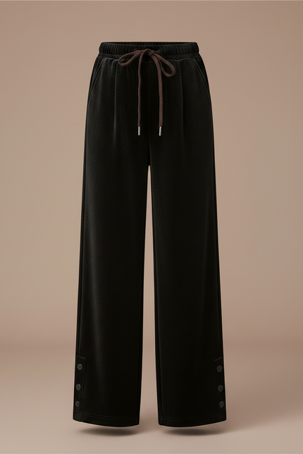 Pantalon Velours Ado - Noir - vue 3