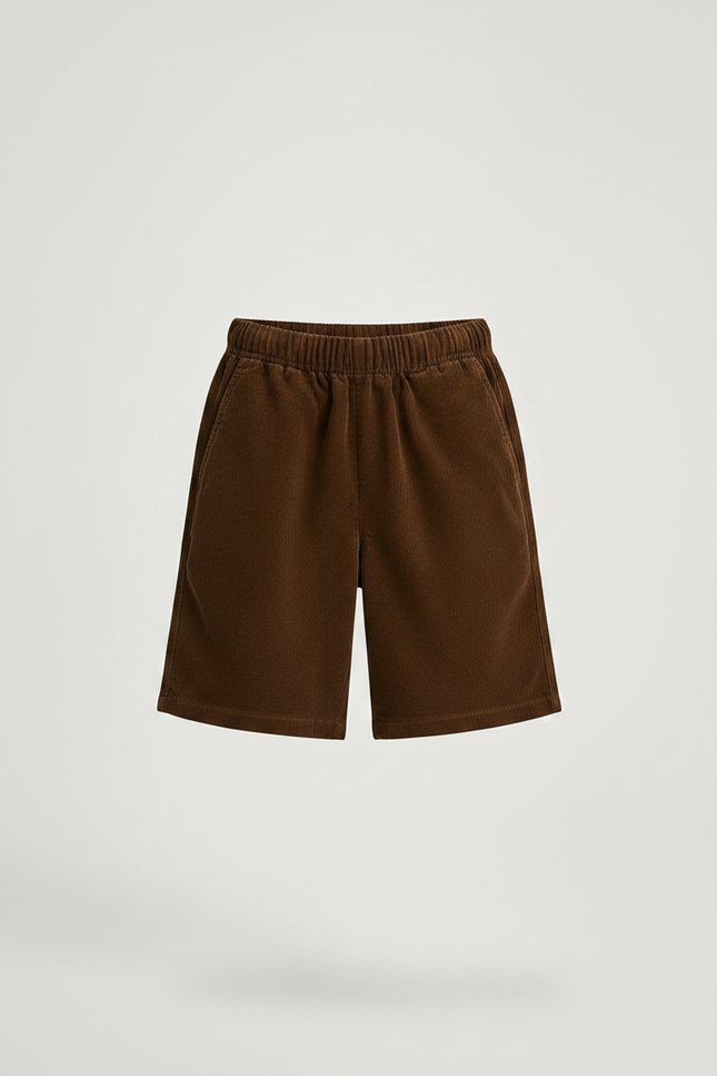 Pantalon Velours Marron Ample Doux Enfant - Cordé - vue 3