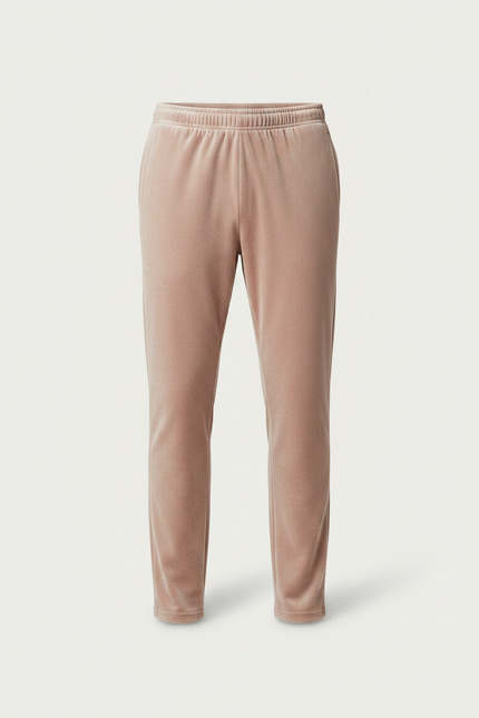 Pantalon Velours Rose Doux Homme Décontracté Confortable - vue 3
