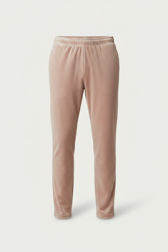 Pantalon Velours Rose Doux Homme Décontracté Confortable - vue 3