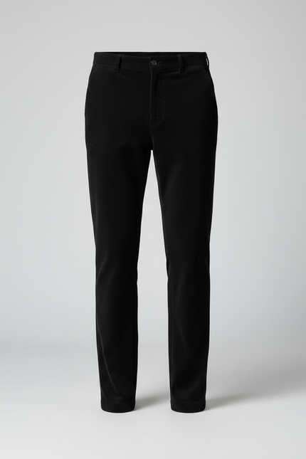 Pantalon Velours Homme Senior - Noir Cordé - vue 3