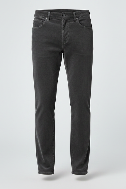 Pantalon Velours Extensible Homme - Gris Cordé - vue 3