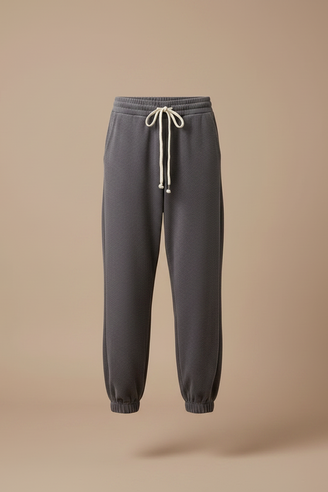 Pantalon Jogger Velours - Gris - vue 3