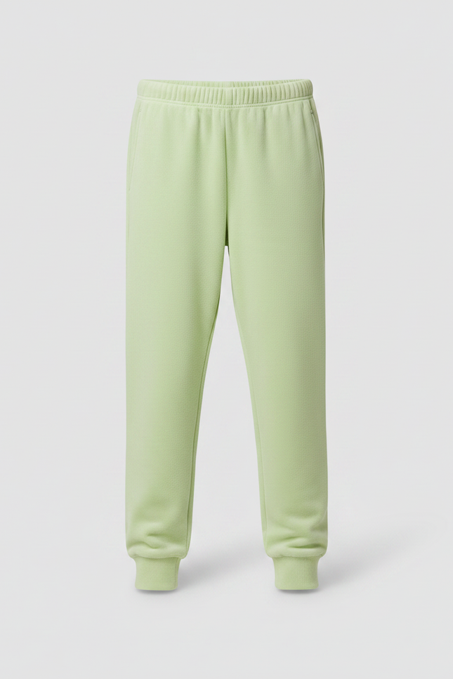 Pantalon Velours Vert Clair Doux Confortable Enfant - vue 3