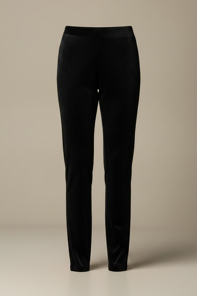 Pantalon Velours Skinny Femme - Noir - vue 3