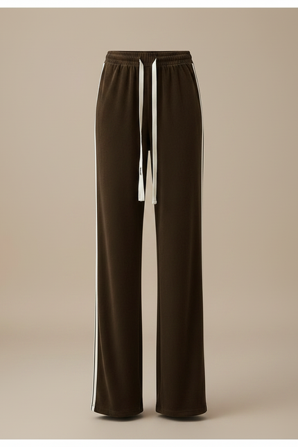 Pantalon Marron Velour Femme - Velours - vue 3