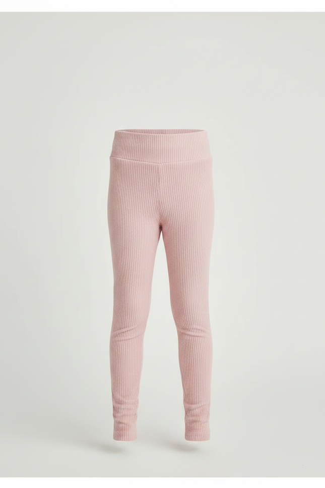 Pantalon Velours Rose Côtelé Confortable Enfant - vue 3