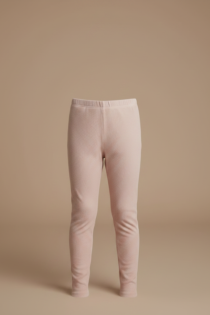Pantalon Velours Rose Côtelé Enfant Doux Confortable - vue 3